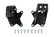 Engine Mount Brackets 1970-1974 Dodge Challenger And Plymouth Barracuda Gen III Hemi Engine Mounting Brackets With V8 K-Member Hooker BlackHeart