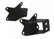 Engine Mount Brackets 1970-1974 Dodge Challenger And Plymouth Barracuda Gen III Hemi Engine Mounting Brackets With V8 K-Member Hooker BlackHeart