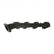 Gen III Hemi Swap Exhaust Manifolds Low Profile Gen III Hemi Swap Exhaust Manifolds With 2.5-Inch Outlets Black Ceramic Hooker BlackHeart
