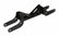 Tkx Transmission Crossmember Support 1973-1976 Mopar A-Body Tkx (GM) Torsion Bar Crossmember Support For Gen III Hemi Swap Hooker BlackHeart
