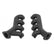 LS Swap Exhaust Manifolds 1990-2004 GM S-10, Sonoma LS Swap Exhaust Manifolds, 2.50 Inch Outlet Black Ceramic Finish Hooker BlackHeart