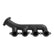 LS Swap Exhaust Manifolds 1990-2004 GM S-10, Sonoma LS Swap Exhaust Manifolds, 2.50 Inch Outlet Black Ceramic Finish Hooker BlackHeart