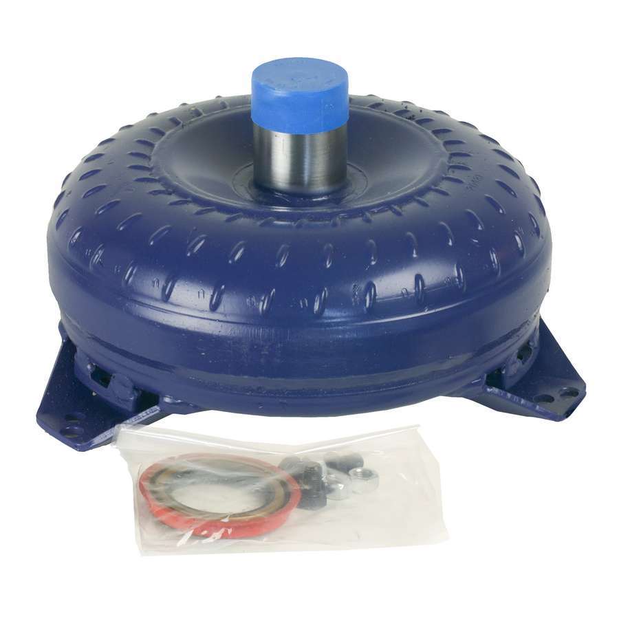 B&M 10-inch diameter, 10.75 & 11.50-inch bolt circles, 2800-3200 RPM stall 20481