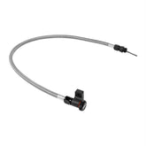 B&M B&M Locking Auto Trans Dipstick & Tube - Billet Aluminum/Stainless Steel Braided 22200