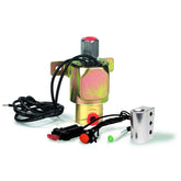 B&M Kit Includes Solenoid, Button Switch, Switch Mount, Fuse, and Indicator Light. 46076