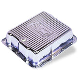 B&M B&M Hi-Tek Deep Transmission Pan - Chrome 70289