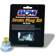 Load image into Gallery viewer, B&amp;M Drain Plug Kit 80250