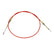 B&M B&M Performance Shifter Cable - 6-Foot Length Double Threaded Ends - Red 80506