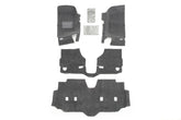 Jeep 07-18 Jeep JK Unltd 4Dr Front 4Pc Floor Kit (Inc Heat Shields) Floor Liner Kit 4 pc. Front Kit Includes Heat Shields Charcoal BedRug