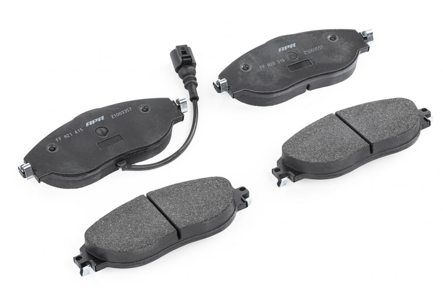 Brake Pads (Set of 4) Front Fits Audi A3 Quattro 19, S3 15-20 VW Golf R 15-19, Arteon 19-21, GTI 15-21, Jetta 19-24 APR