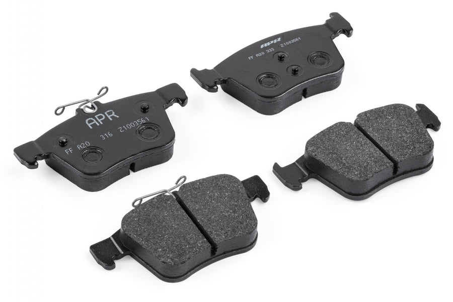 Brake Pads (Set of 4) Rear Fits Audi Q3 19-24, A3 Quattro 19-20, S3 15-20, TT Quattro 17-18 VW Golf R 15-19, Atlas 18, Arteon 19-21, Tiguan 18-24 APR