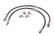 Braided Stainless Steel Brake Lines (Set of 2) Front Fits 2005-2022 Audi A3, Volkswagen Beetle, CC, Eos, GTI, Jetta, Passat, Rabbit, Tiguan, Tiguan Limited APR