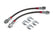 Braided Stainless Steel Brake Lines (Set of 2) Rear Fits Audi A3 Quattro 06-13, A3 06-13 VW Golf R 12-13, Eos 07-16, R32 08, GTI 06-14, CC 09-17, Beetle 12-19, Rabbit 06-09, Jetta 05-18, Golf 10-14, Passat 06-13 APR