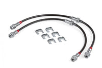 Braided Stainless Steel Brake Lines (Set of 2) Front Fits Volkswagen Golf R 12-13, R32 08 APR