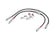Braided Stainless Steel Brake Lines (Set of 2) Front APR