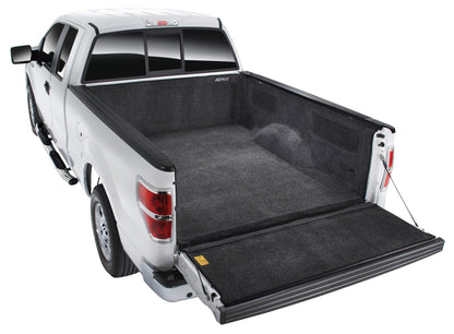 99-16 Ford Superduty 6.5' Bed Without Factory Step Gate Complete Truck Bed Liner 3/4 Inch Thick Floor 1/4 Inch Thick Side Walls Incl. Bulkhead And Tailgate Charcoal BedRug