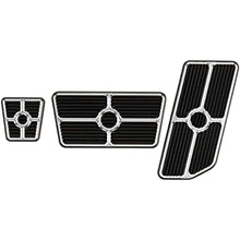 Load image into Gallery viewer, Billet Specialties Universal Pedal Kits Grooved Black 198625