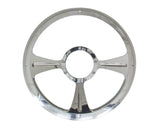 Billet Specialties GTX01 Half Wrap Steering Wheel 30935