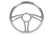 Load image into Gallery viewer, Billet Specialties Steering Wheel Half Wrap 15.5in BLVD 05 34005