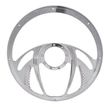 Billet Specialties Steering Wheel Half Wrap 15.5in Psycho 34055