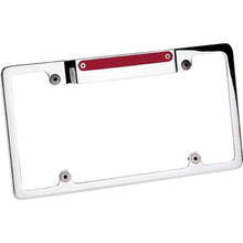 Load image into Gallery viewer, Billet Specialties License Frame w/3rd Brake Light Polished 55520