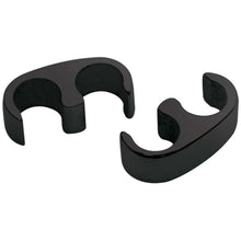 Load image into Gallery viewer, Billet Specialties 2 Wire Separator Floating Black Pair 69682