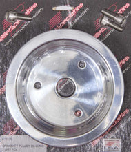 Load image into Gallery viewer, Billet Specialties BBC 2 GRV Crank Pulley LWP Polished 79220