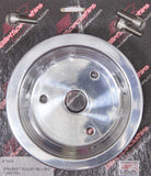 Billet Specialties BBC 2 GRV Crank Pulley LWP Polished 79220