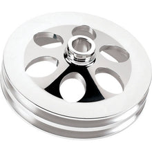 Load image into Gallery viewer, Billet Specialties Power Steering Pulley 2 Groove Press on 77-  GM 86520