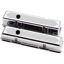 Load image into Gallery viewer, Billet Specialties Polished SBC Tall V/C Ball Milled 95220