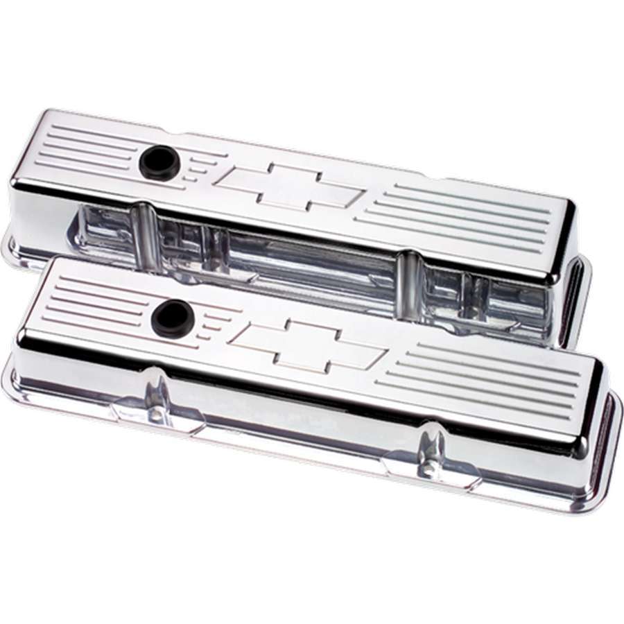 Billet Specialties SBC Bowtie Tall Valve Covers 95221