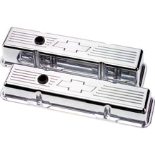 Load image into Gallery viewer, Billet Specialties SBC Bowtie Tall Valve Covers 95221