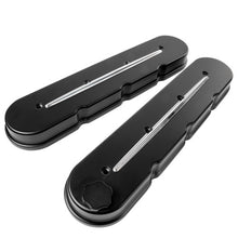 Load image into Gallery viewer, Billet Specialties LS Streamline Valve Covers Satin Black 95424