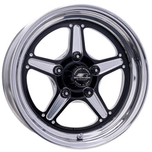 Load image into Gallery viewer, Billet Specialties Street Lite Black Wheel 15X4 1.625IN BS BRS23540L6516