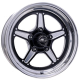 Billet Specialties Street Lite Black Wheel 15X4 1.625IN BS BRS23540L6516