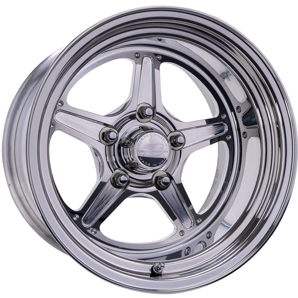 Billet Specialties Street Lite Wheel 15X10 5.5 BS 5X4.75 BC RS23510L6155