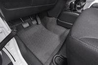 Jeep Bedtred 07-18 Jeep JK Unltd 4Dr Front 4Pc Floor Kit (Inc Heat Shields) Charcoal BedRug