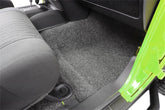 Jeep Bedtred 11-18 JK 2Dr Front 3Pc Floor Kit (Includes Heat Shields) Floor Liner Kit 3 pc. Front Kit Includes Heat Shields Charcoal BedRug