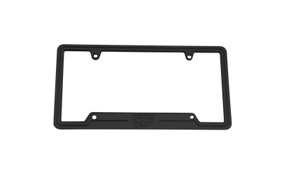 CVF Racing billet aluminum license plate frame with CVF logo, UNVLPH