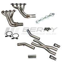 Speed Engineering 1997-2004 C5 Corvette 1-7/8" Longtube Headers & X-Pipe Full Kit (LS1 LS6 Engines) 25-1034