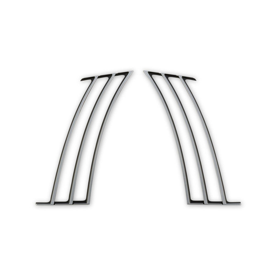 Quarter Window Chrome Trim Fits 2010-2014 Chevrolet Camaro Drake Muscle Cars
