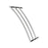 Quarter Window Chrome Trim Fits 2010-2014 Chevrolet Camaro Drake Muscle Cars