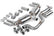 Catback Exhaust System S3 Sedan (8V) Fits 2015-2020 Audi S3 APR