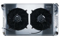 COLD-CASE Radiators 70-81 Camaro Aluminum Radiator And 12 Inch Fan Kit AT Cold Case Radiators CHC545AK