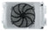 COLD-CASE Radiators 67-69 Camaro/Firebird LS SWAP Aluminum Radiator And 16 Inch Fan Kit Cold Case Radiators CHC547AK