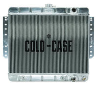 COLD-CASE Radiators Impala Radiator 61-65 Impala 500 Box Aluminum Performance Radiator and Dual 12 Inch Fans Kit Cold Case Radiators CHI565A-5K