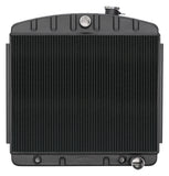 COLD-CASE Radiators 55-56 Chevy Radiator 6 Cylinder Black CHT563AB