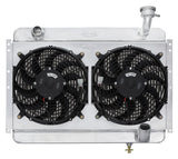 COLD-CASE Radiators 56-60 Corvette Radiator w/ Dual 12in Fan Kit CHV710K