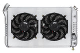 COLD-CASE Radiators 69-72 Corvette Radiator w/ Dual 12in Fan Kit CHV714AK