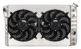 COLD-CASE Radiators 84-90 Corvette Radiator w/ Dual 12in Fan Kit CHV719AK